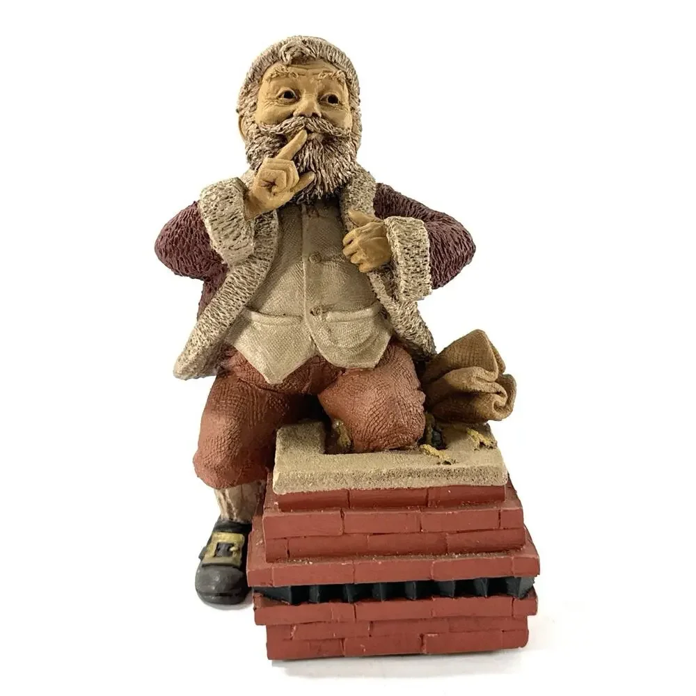 Tom Clark Cairn Studios Martha Holcombe Knickerbocker Santa #7114 2000